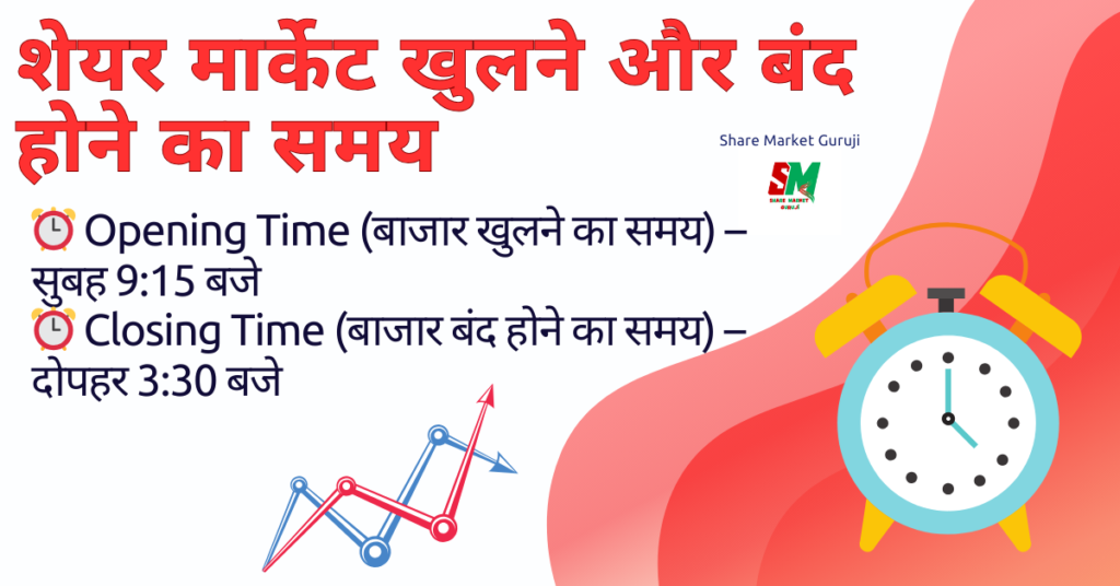 शेयर मार्केट खुलने और बंद होने का समय शेयर मार्केट खुलने और बंद होने का समय